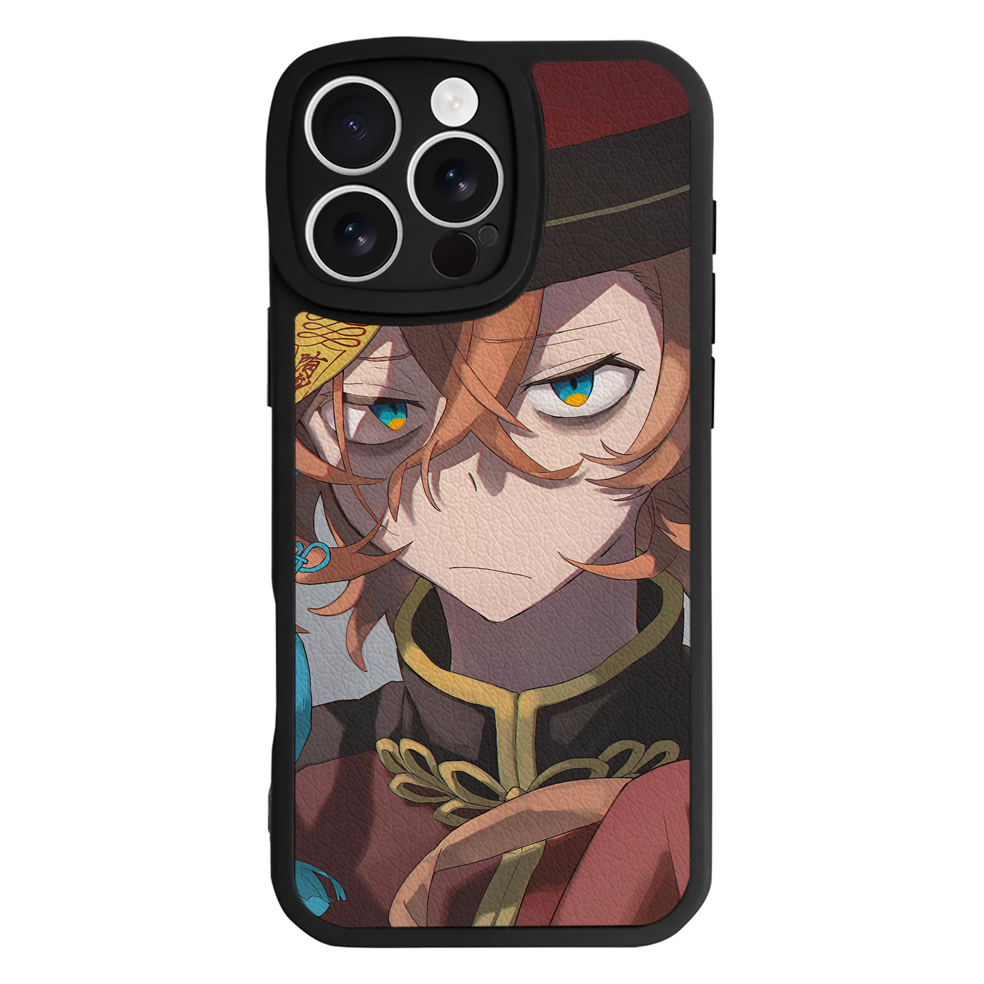 （画像用） 文豪ストレイドッグス Bungo Stray Dogs 【iPhone 16シリーズ対応】シリコンスマホケース（レザー調） 材質：シリコン